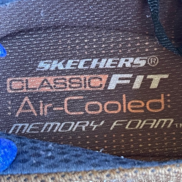 Sketchers Classic Fit Air Cooled Memory Foam Men’s Causal Slip on Shoes - Picture 6 of 6